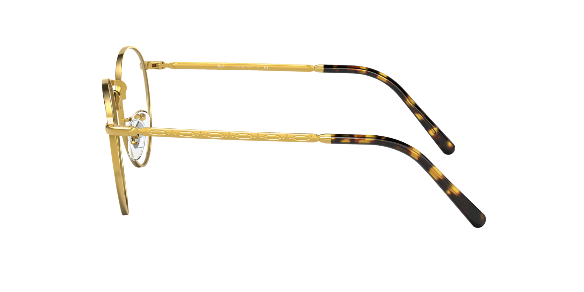 RB3637V Gold MetallEyeglass Frames von B24, Seitenansicht
