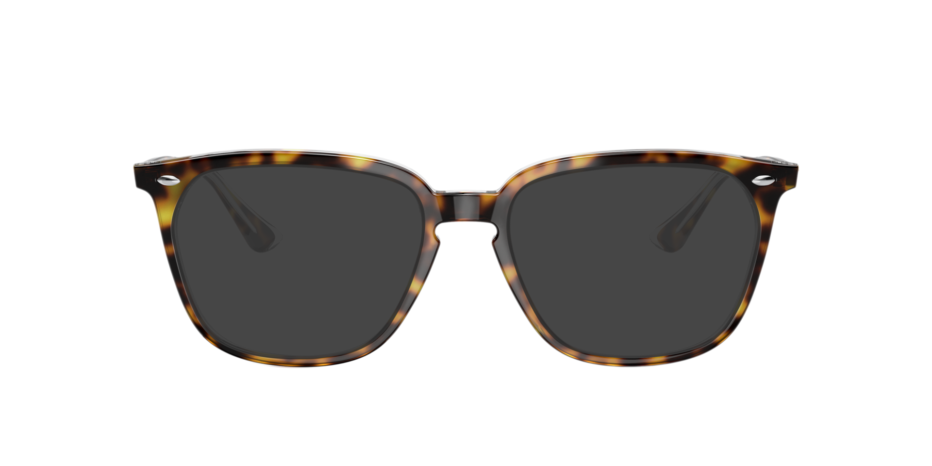 RB4362V Havana auf Transparent AcetatEyeglass Frames von B24, mit getönten Gläsern