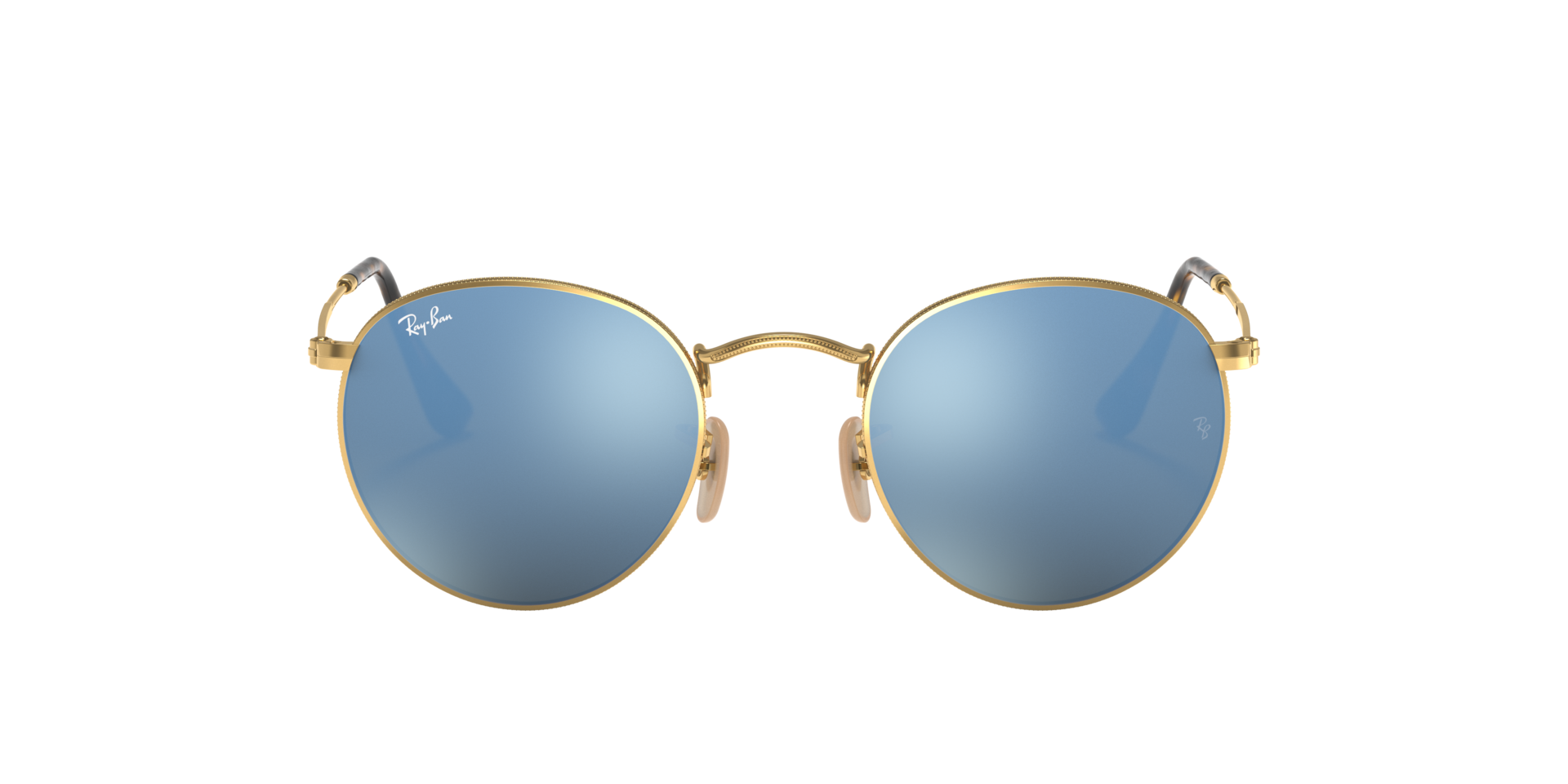 RB3447N Arista goud MetaalSunglass Frames van B24, met getinte lenzen