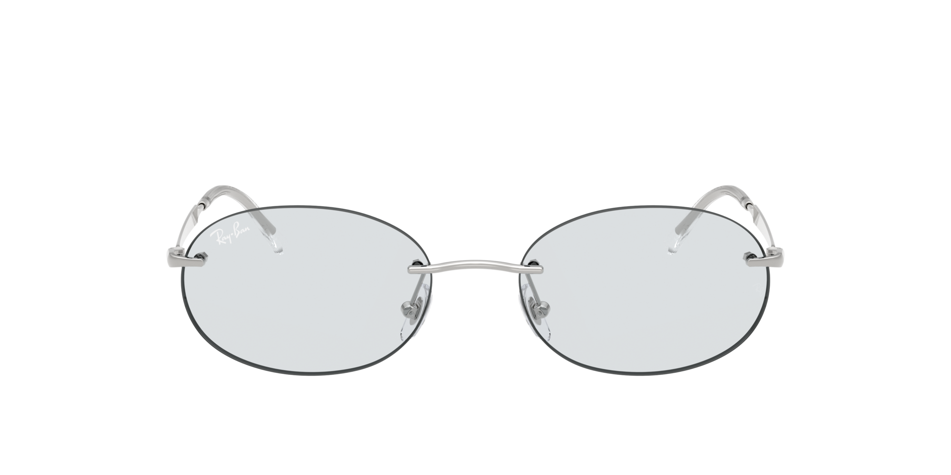 RB3767 Silber MetallSunglass Frames von B24, mit getönten Gläsern