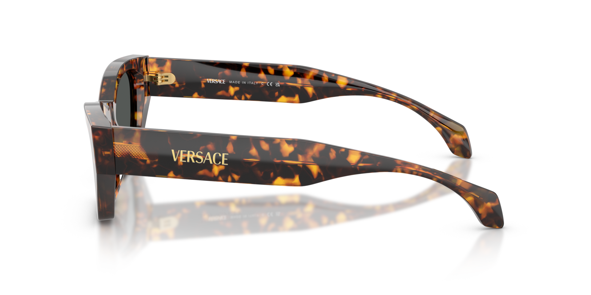 VE4488U Havana Tortoise AcetatSunglass Frames von B24, Seitenansicht