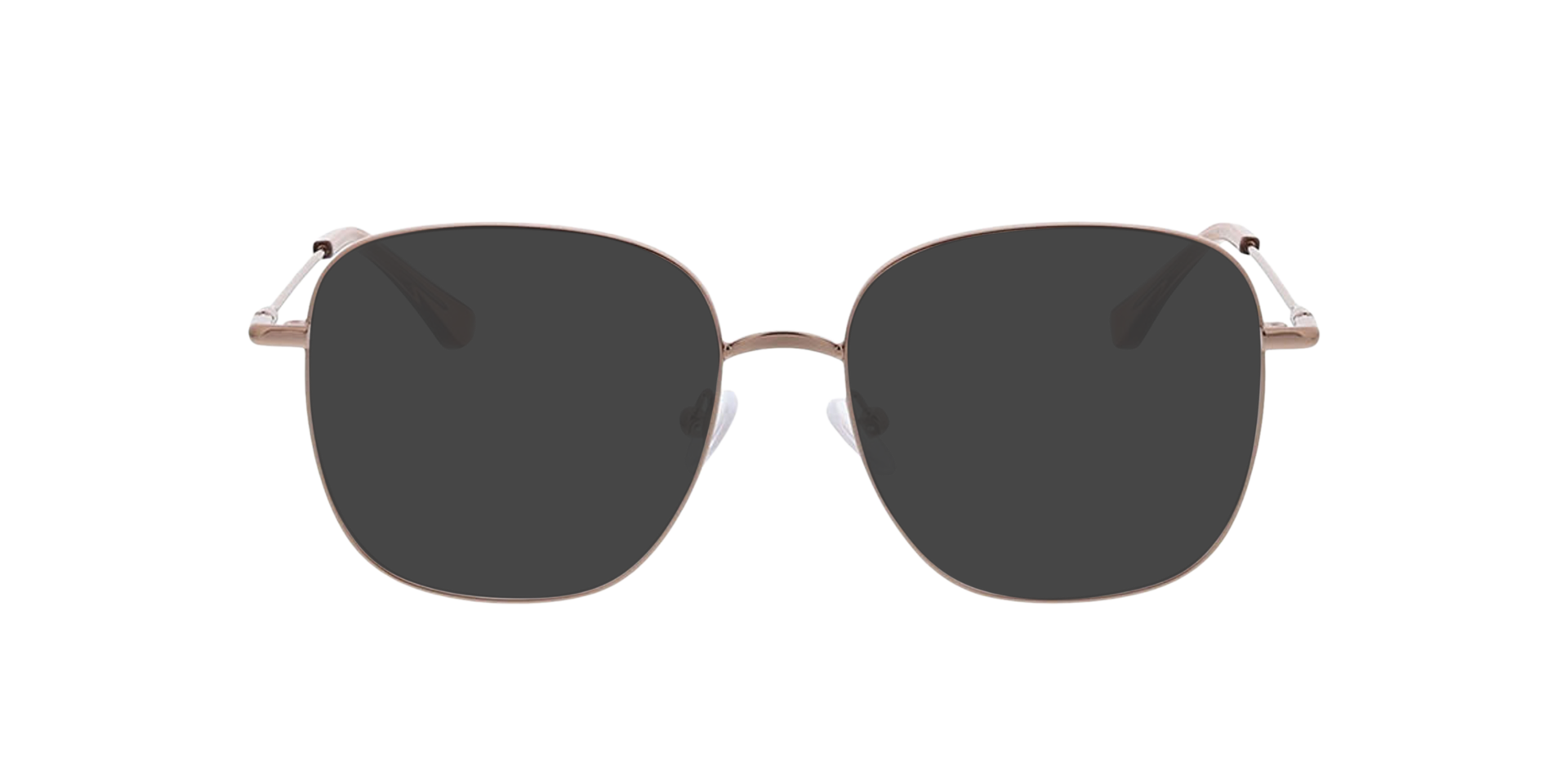 Schwerin Roségold MetallEyeglass Frames von B24, mit getönten Gläsern