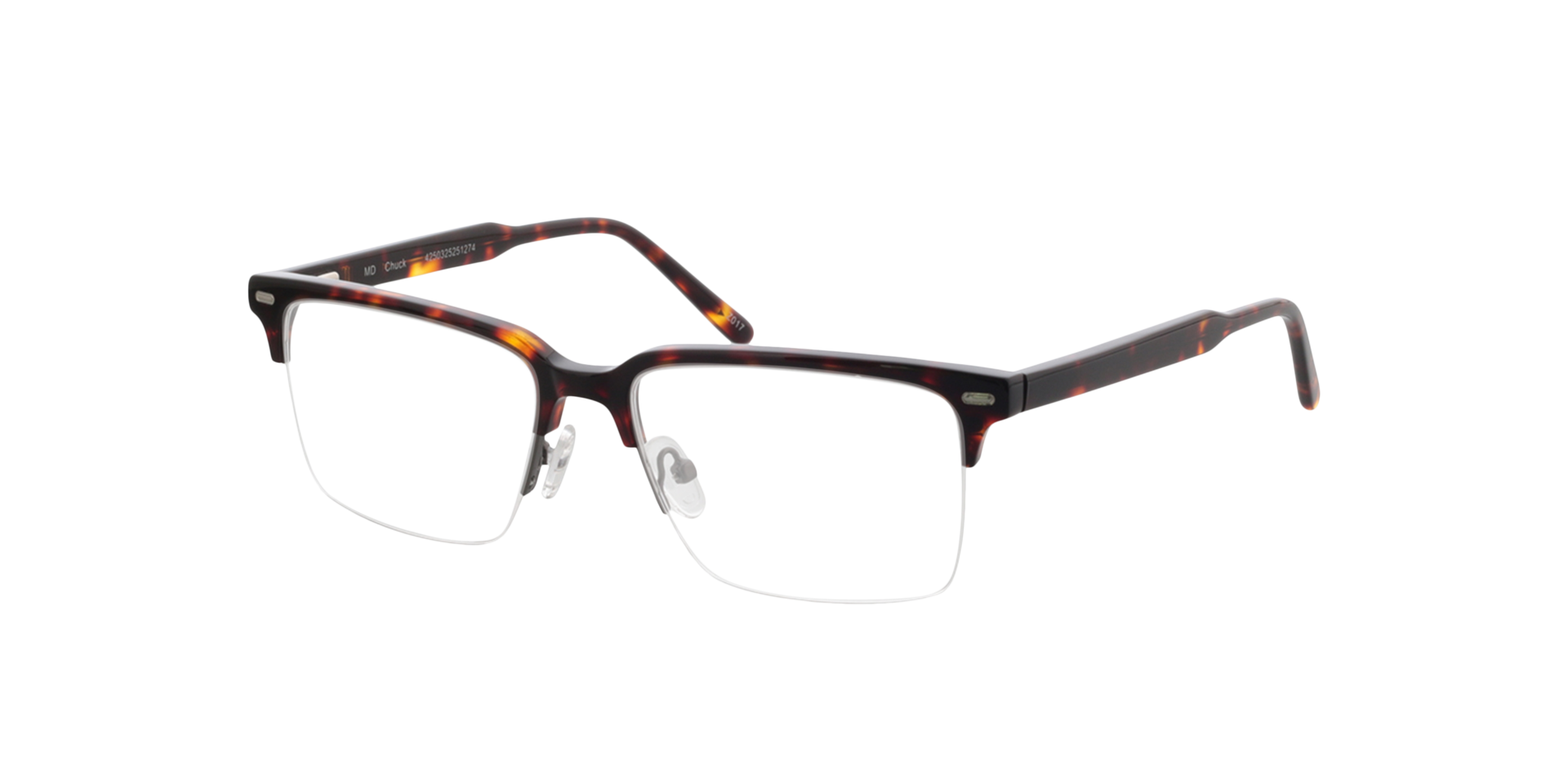 Chuck Havana AcetatEyeglass Frames von B24, Dreiviertelansicht