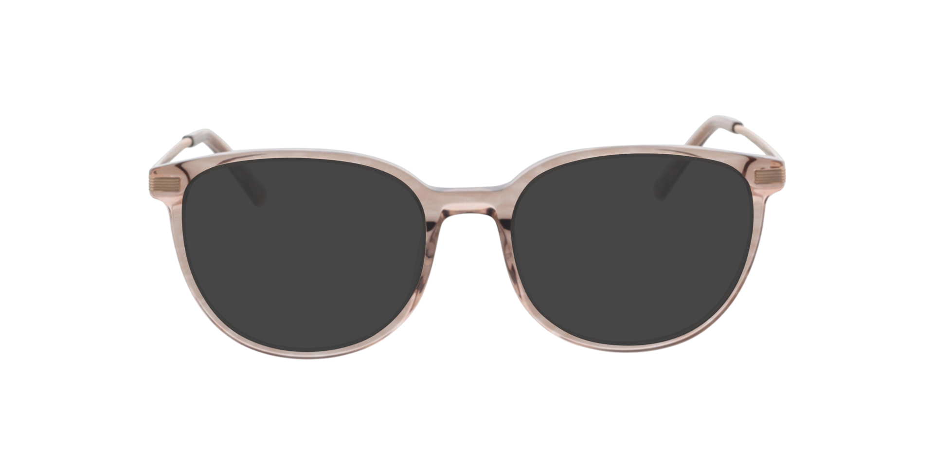 Alia Kristallrosa AcetatEyeglass Frames von B24, mit getönten Gläsern