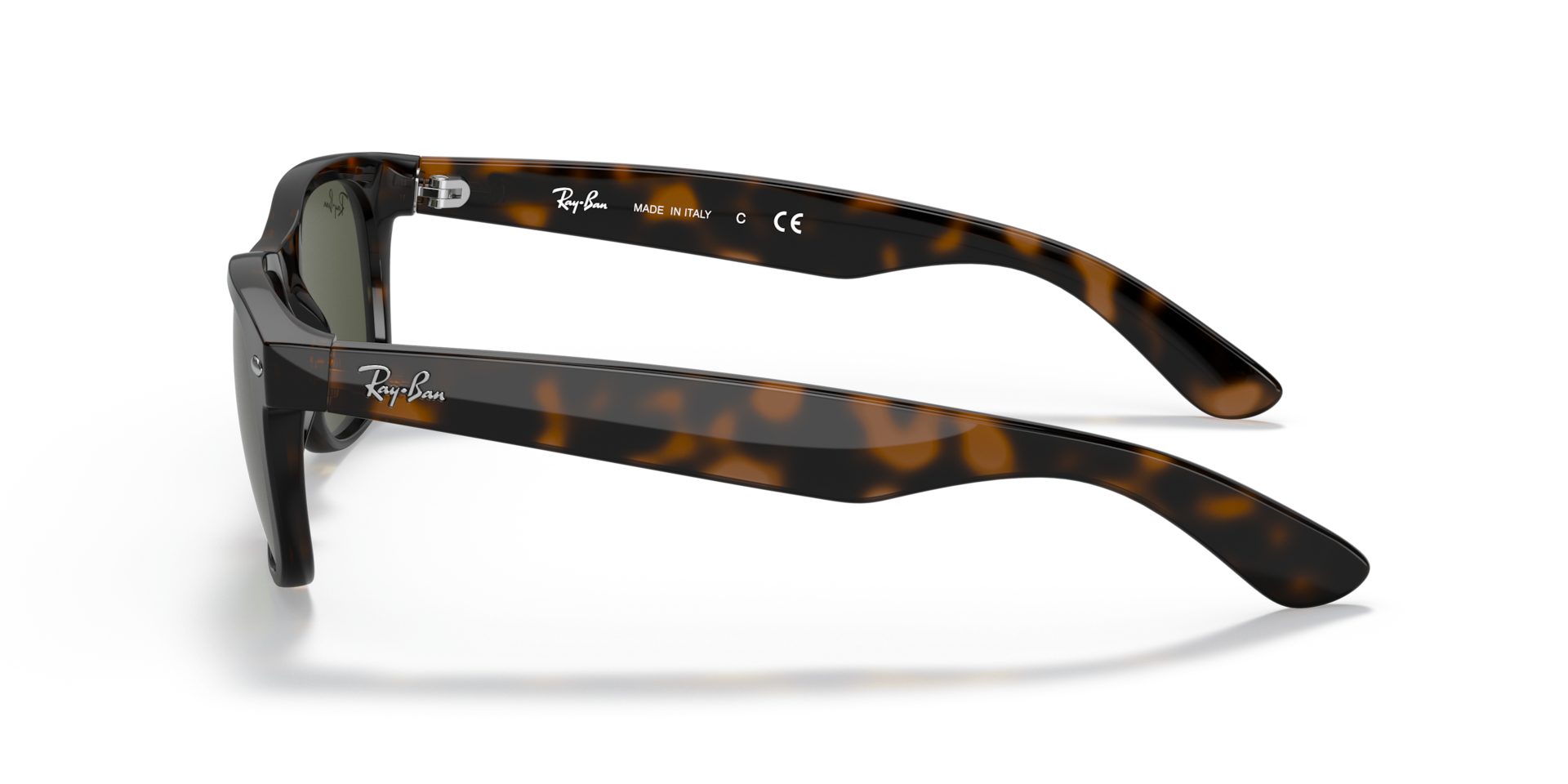 RB2132 Tortoise KunststofSunglass Frames van B24, Zijaanzicht