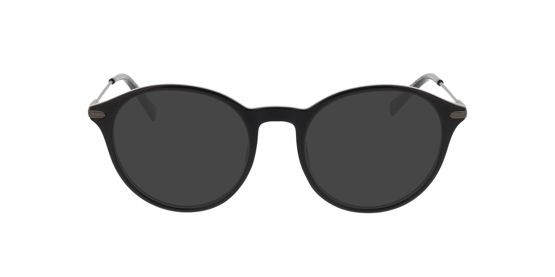 Omaha Black  &  Matt Gun KunststoffEyeglass Frames von B24, mit getönten Gläsern