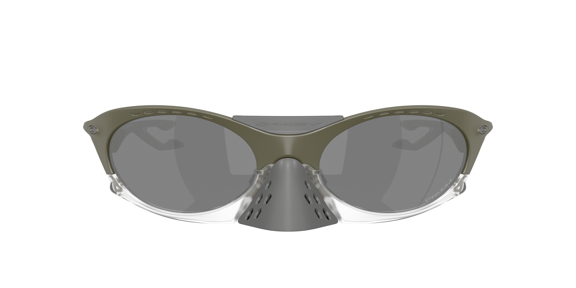 Plantaris Latitude Collection Matte Moss Green KunststofSunglass Frames van B24, met getinte lenzen