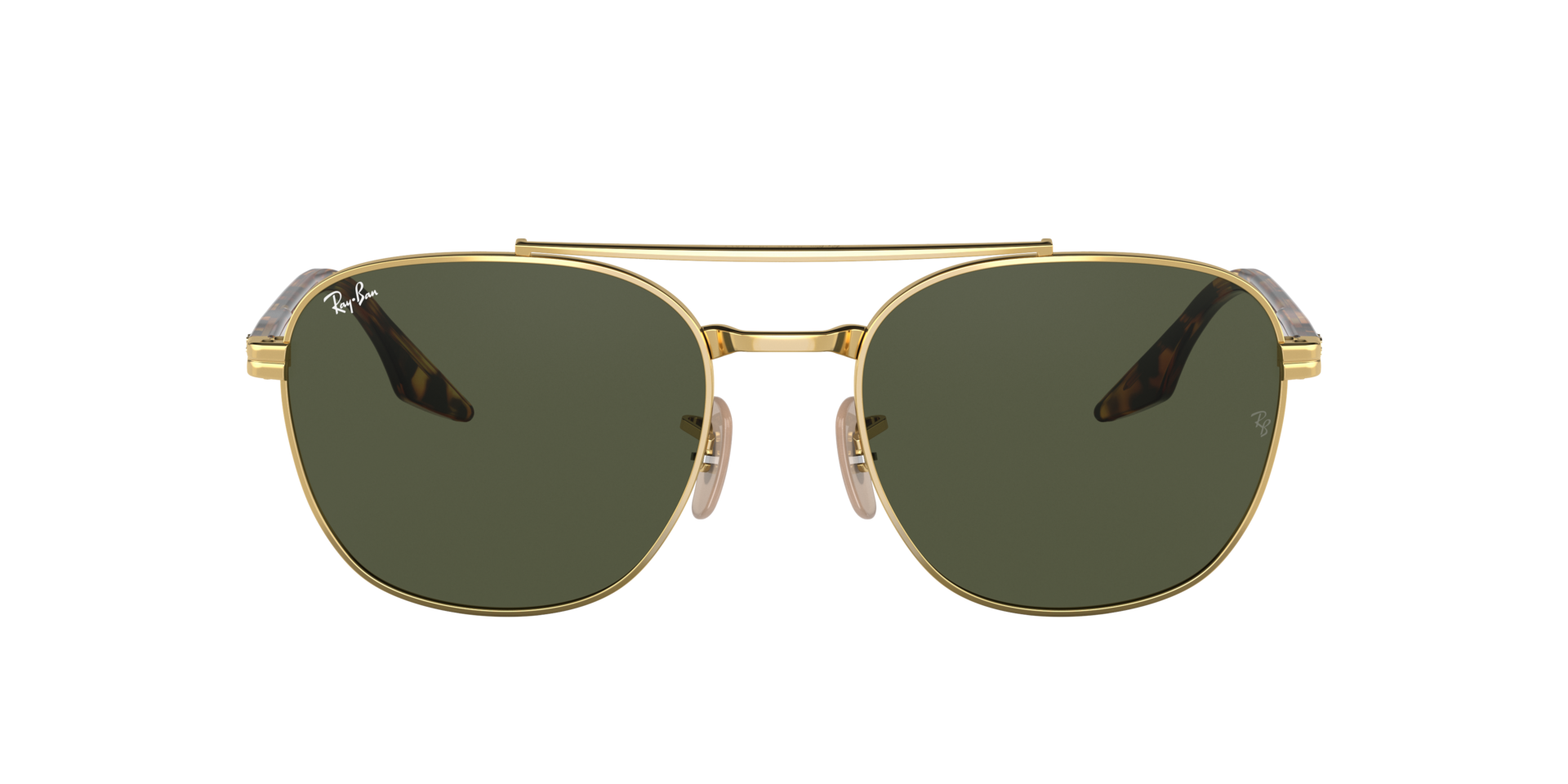 RB3688 Arista Gold MetallSunglass Frames von B24, mit getönten Gläsern