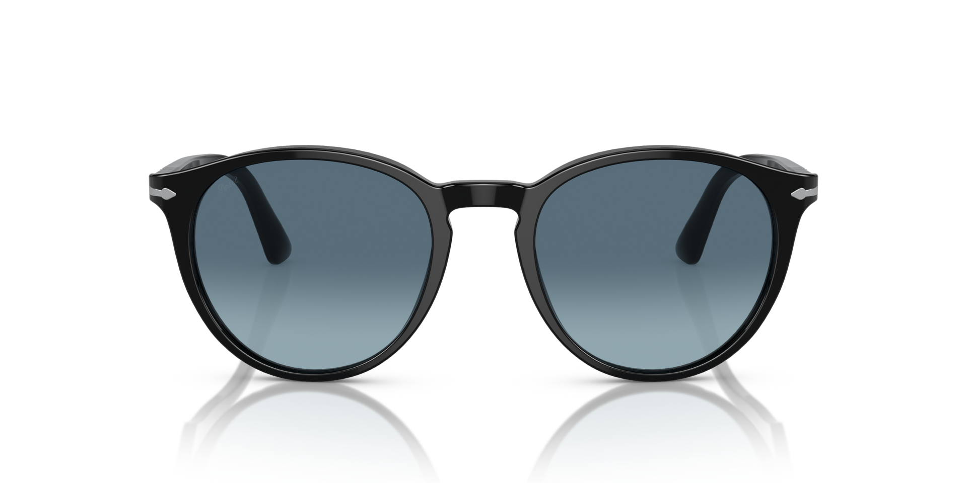 PO3152S Schwarz AcetatSunglass Frames von B24, Vorderansicht