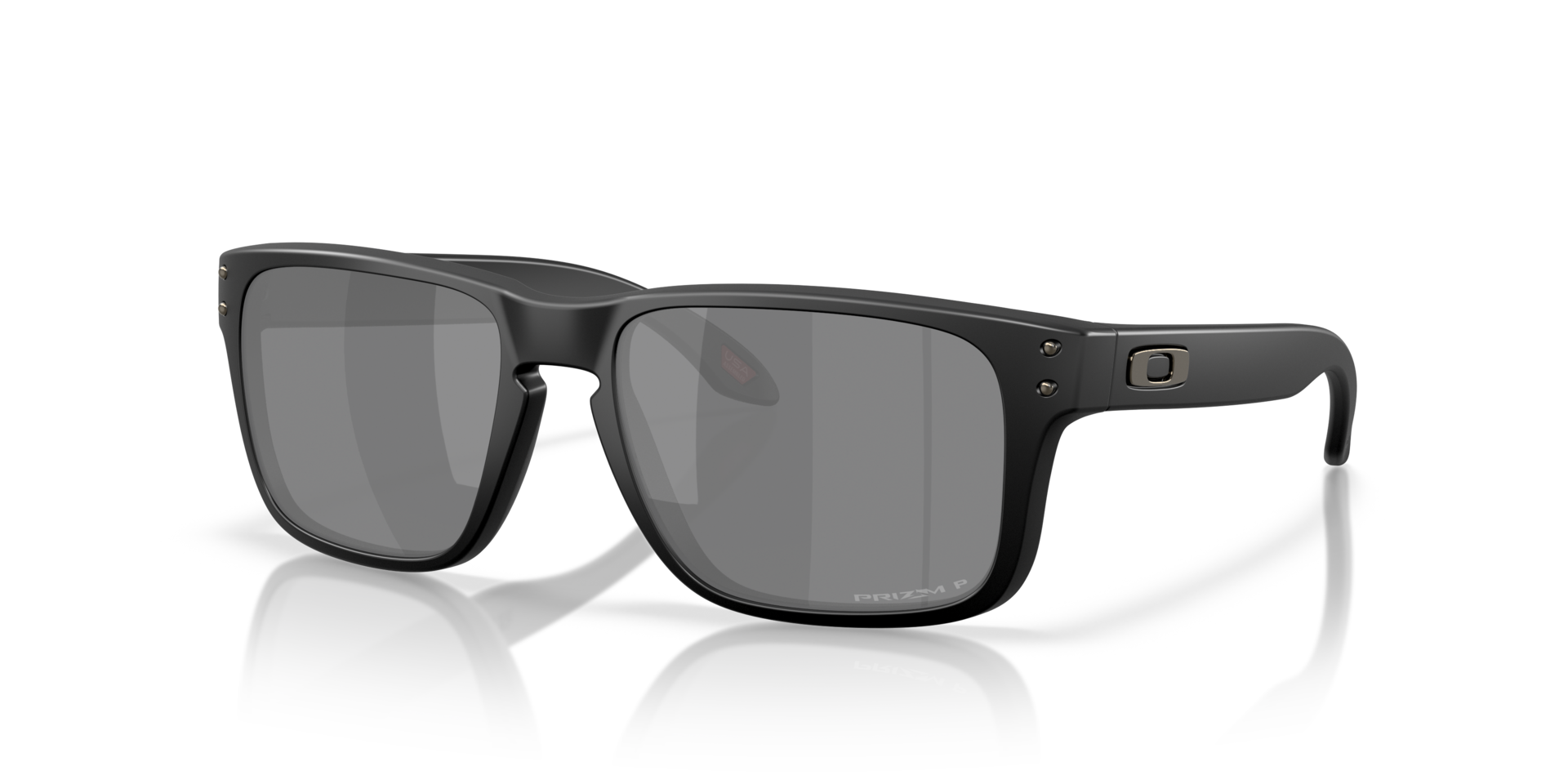 Holbrook™ S Matt Schwarz KunststoffSunglass Frames von B24, Dreiviertelansicht