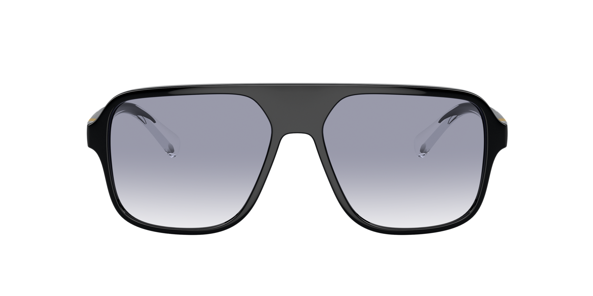 DG6134 Schwarz KunststoffSunglass Frames von B24, mit getönten Gläsern
