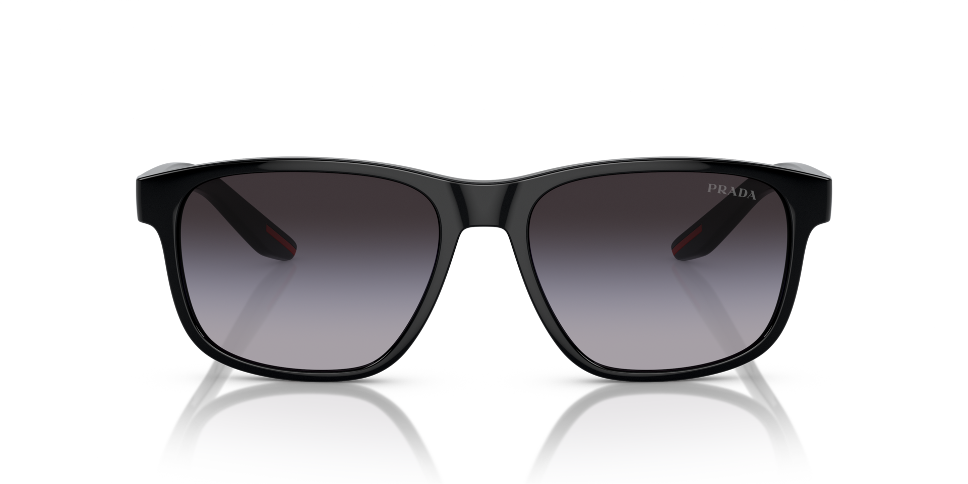 PS 06YS Zwart KunststofSunglass Frames van B24, Vooraanzicht
