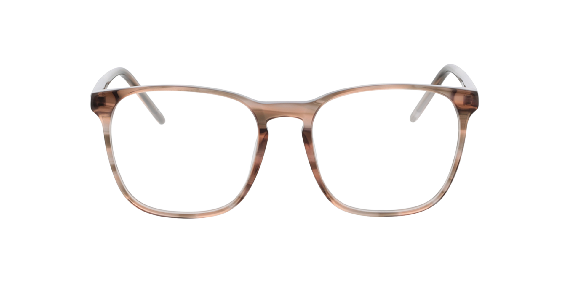 Malmö Roze hoorn AcetaatEyeglass Frames van B24, Vooraanzicht