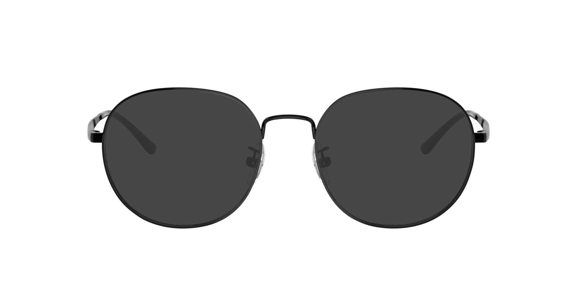 RB6517D Zwart MetaalEyeglass Frames van B24, met getinte lenzen