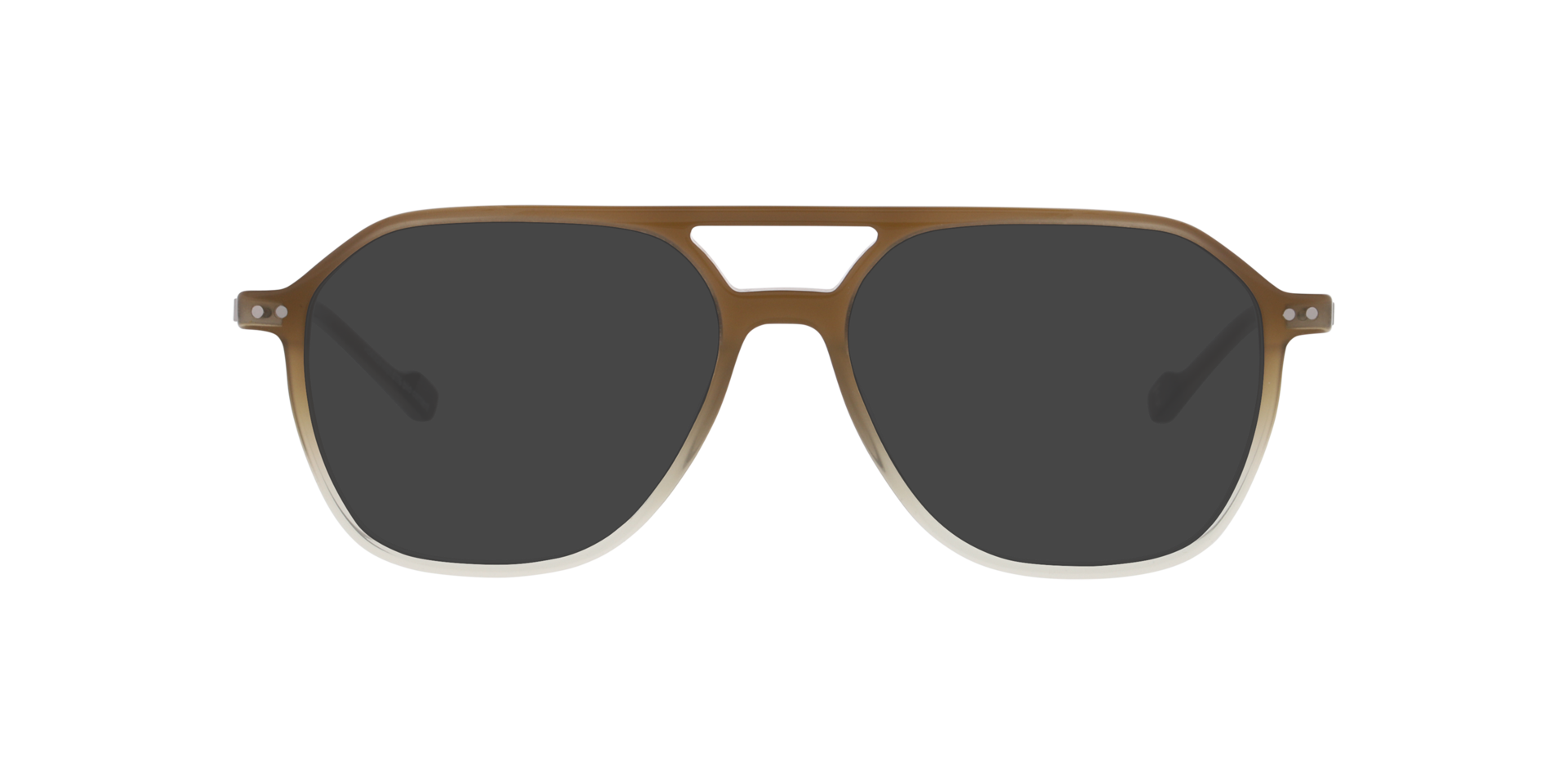 Gradient Khaki / Brown Beau -  Acetate Sonnenbrillen