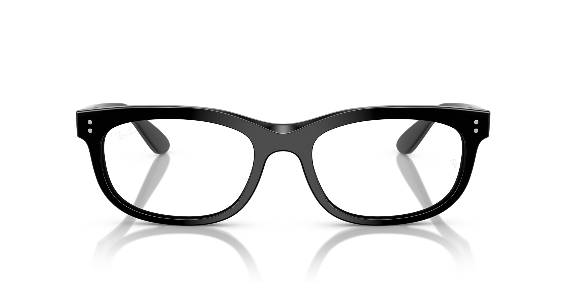 RB5489 Schwarz AcetatEyeglass Frames von B24, Vorderansicht