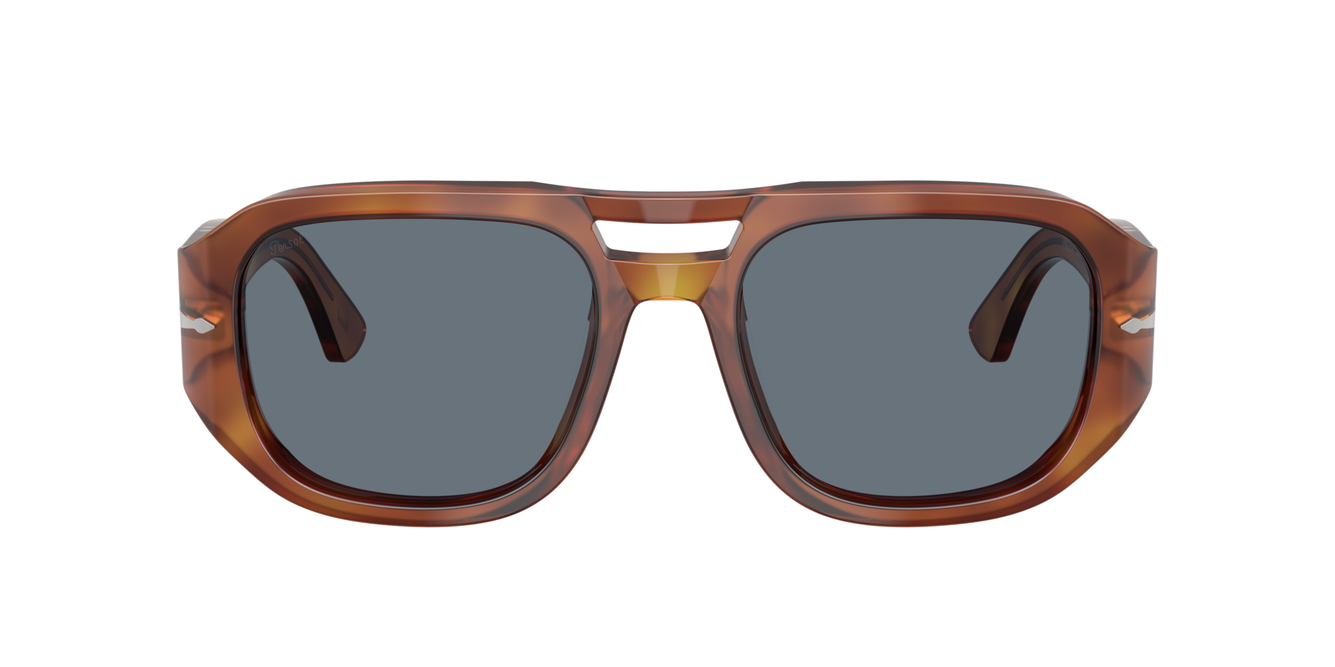 PO3373S Terra Di Siena AcetatSunglass Frames von B24, mit getönten Gläsern