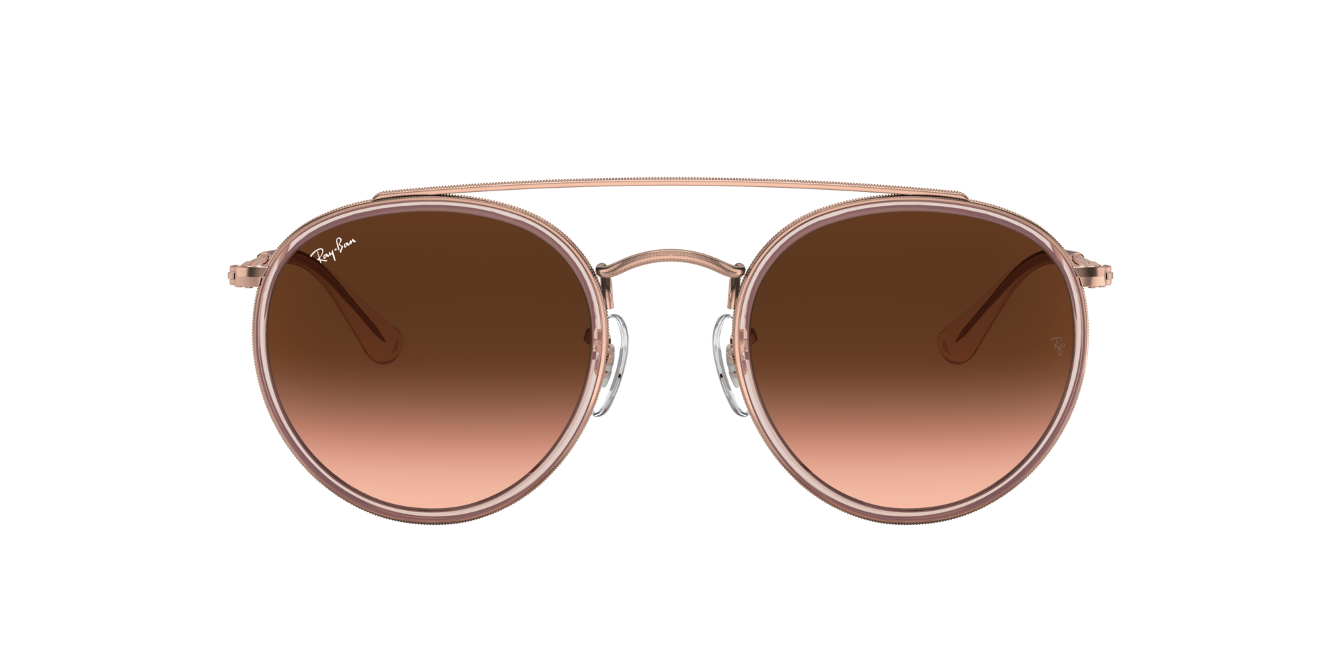 RB3647N Koper MetaalSunglass Frames van B24, met getinte lenzen