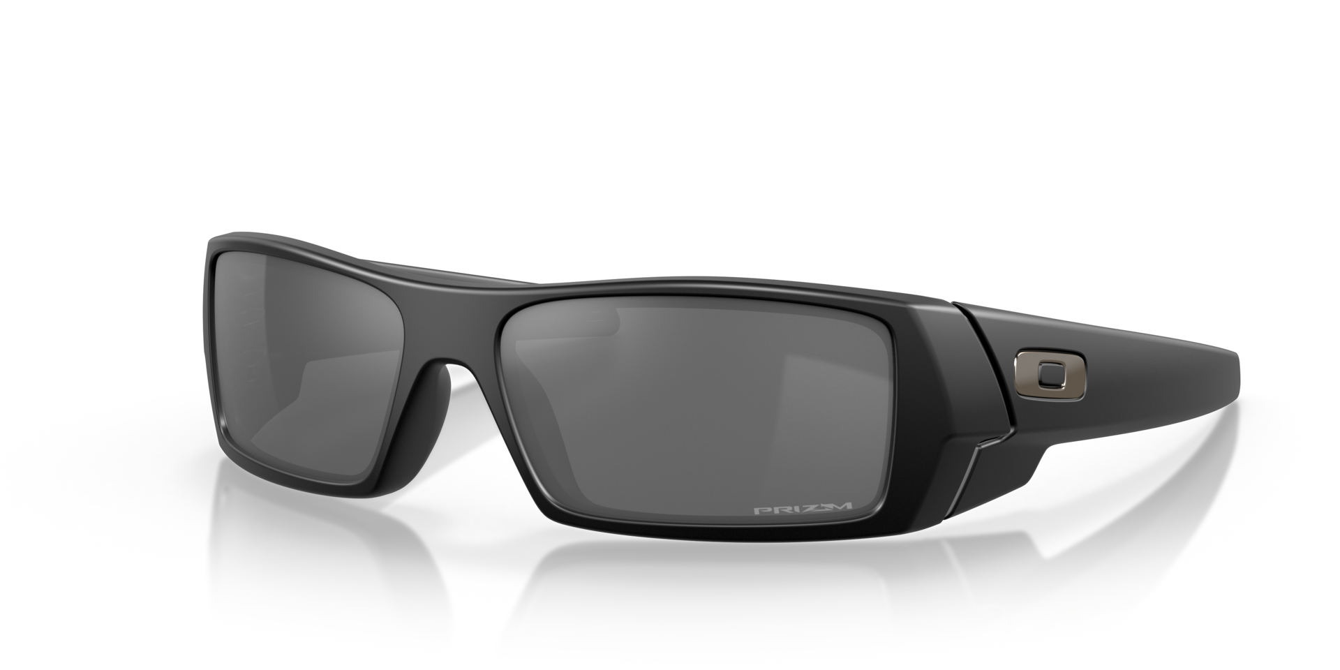 Gascan® Matt Schwarz KunststoffSunglass Frames von B24, Dreiviertelansicht