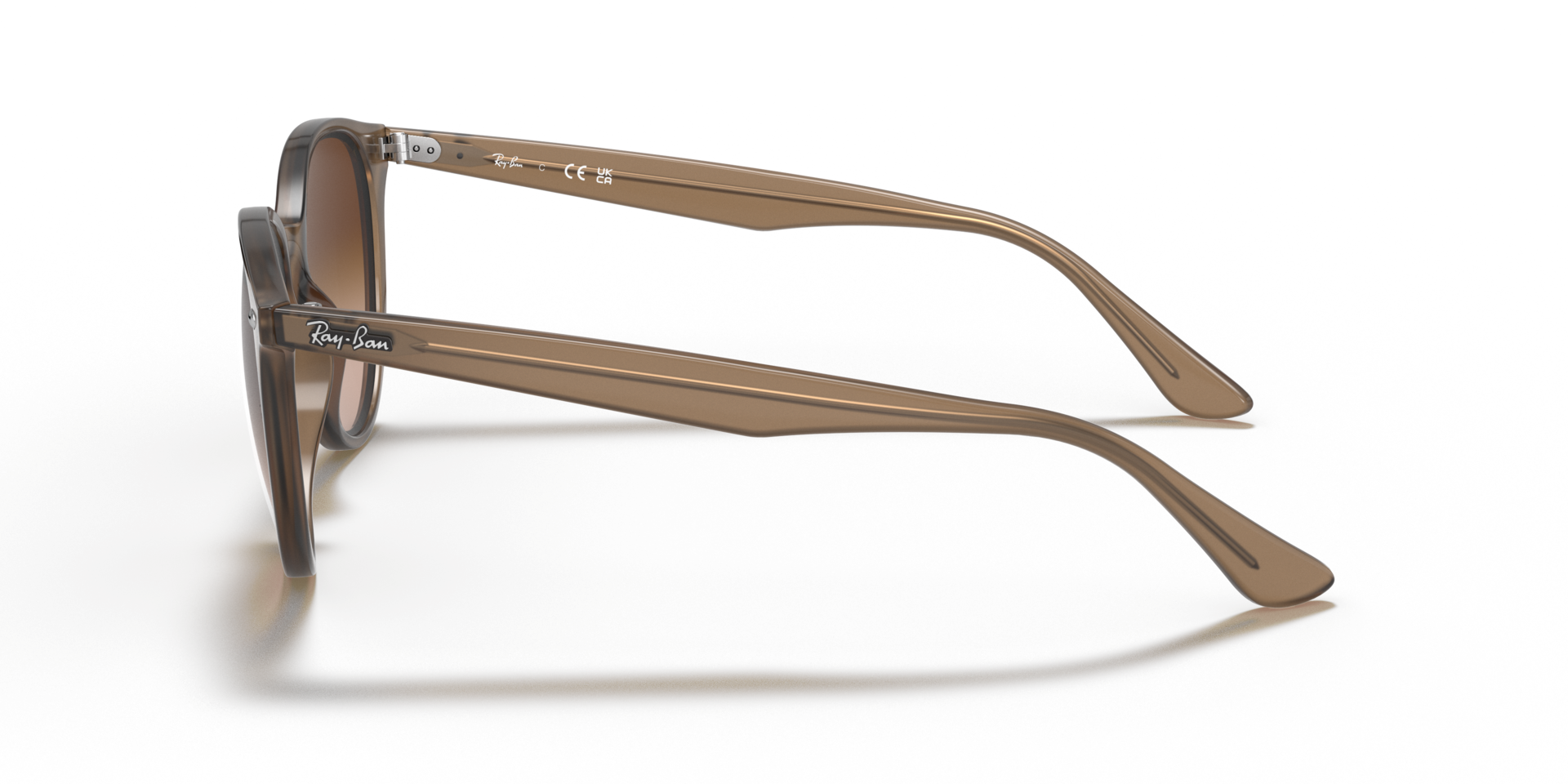 RB4305 Beige KunststoffSunglass Frames von B24, Seitenansicht