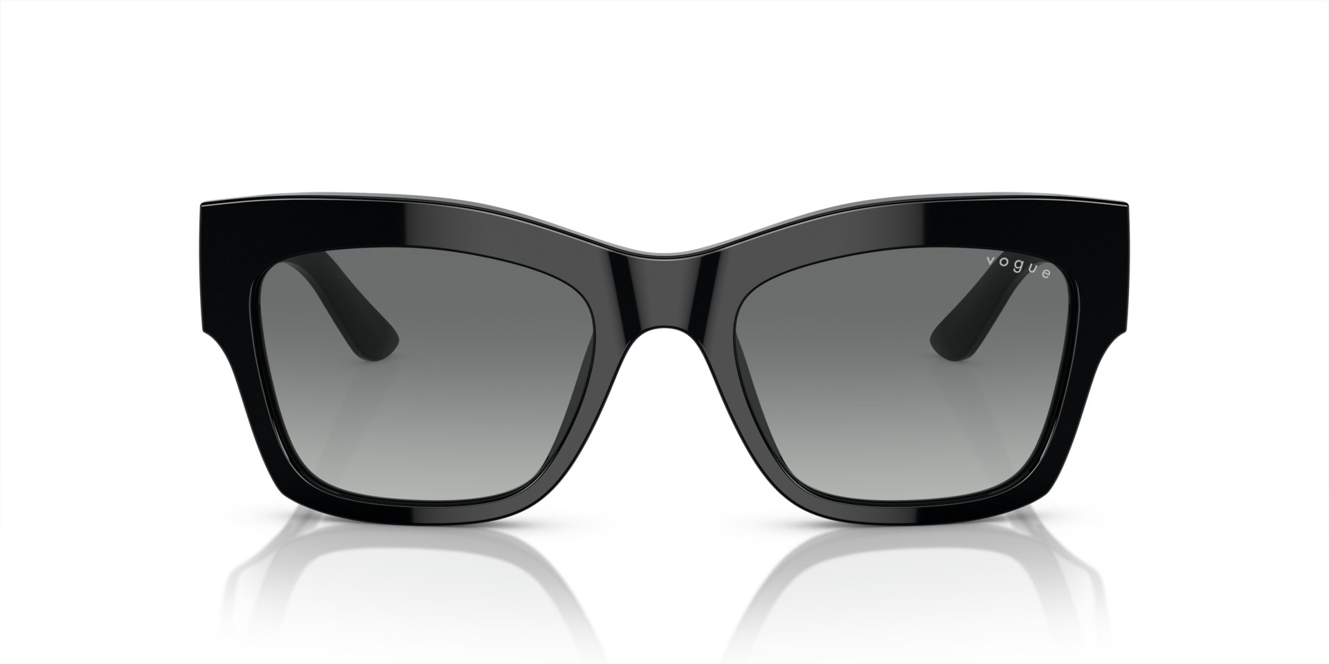 VO5524S Schwarz AcetatSunglass Frames von B24, Vorderansicht
