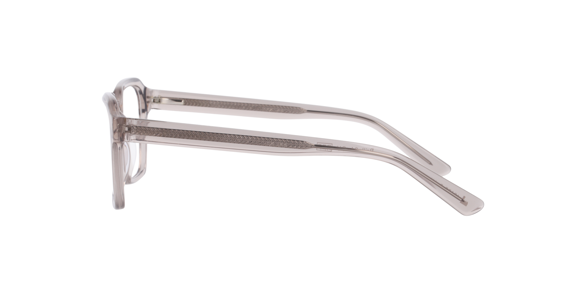 Stavanger Crystal Hellgrau AcetatEyeglass Frames von B24, Seitenansicht