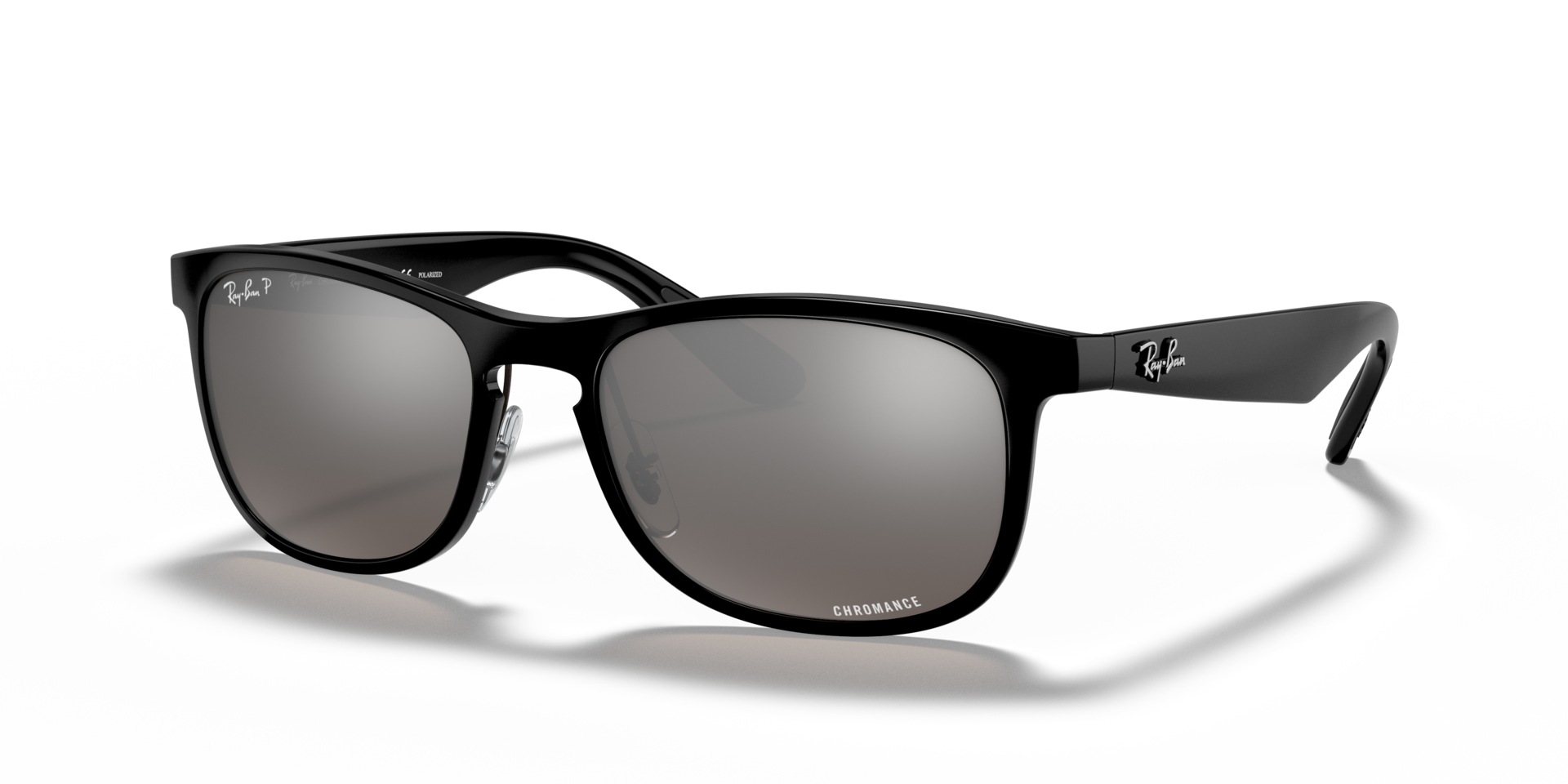 RB4263 Zwart KunststofSunglass Frames van B24, Hoekweergave