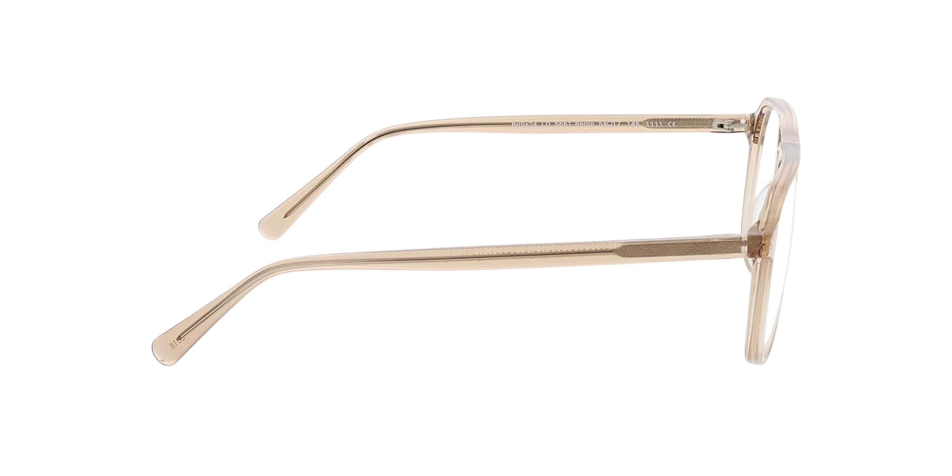 Berlin Crystal Beige AcetatEyeglass Frames von B24, Seitenansicht