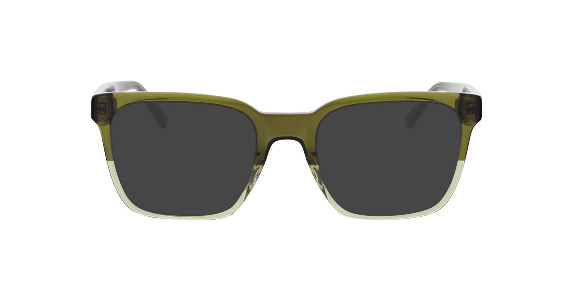 Atlanta Gradiënt groen AcetaatEyeglass Frames van B24, met getinte lenzen