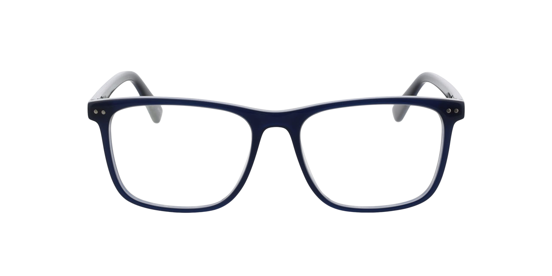 CHICAGO Trilayer Blue AcetatEyeglass Frames von B24, Vorderansicht