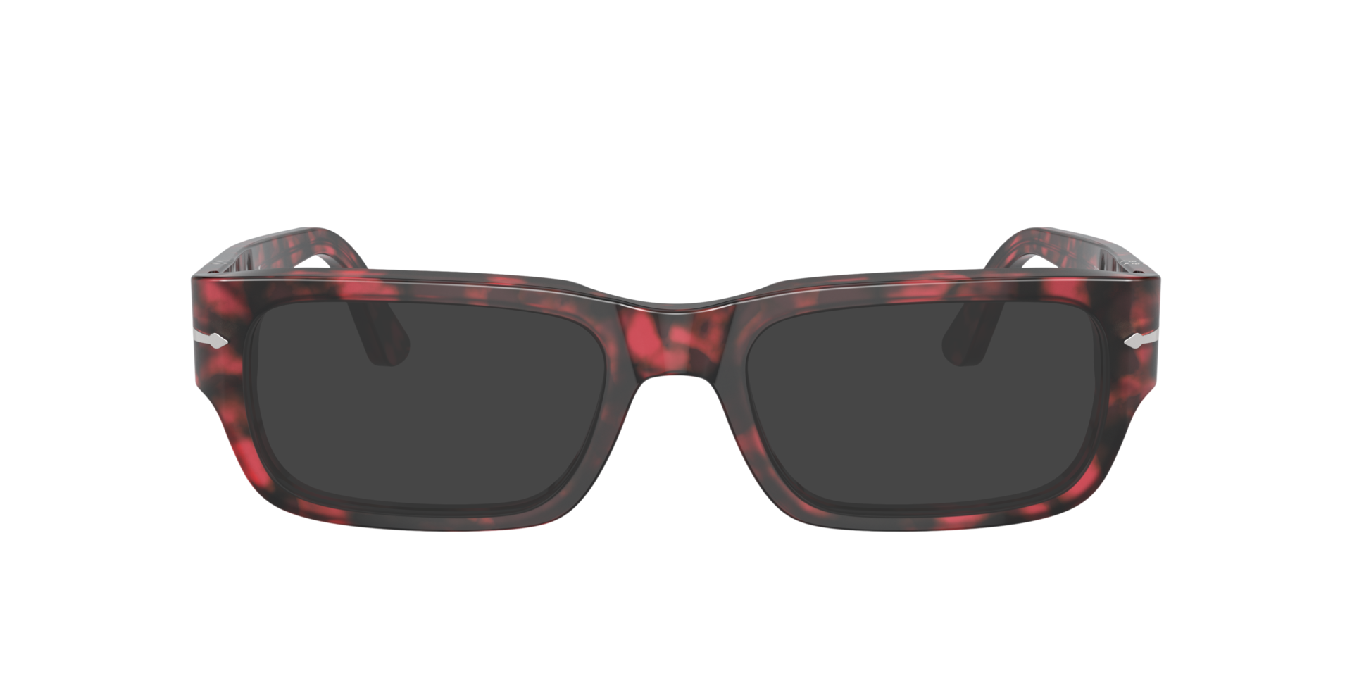 PO3347V Havana Rot AcetatEyeglass Frames von B24, mit getönten Gläsern