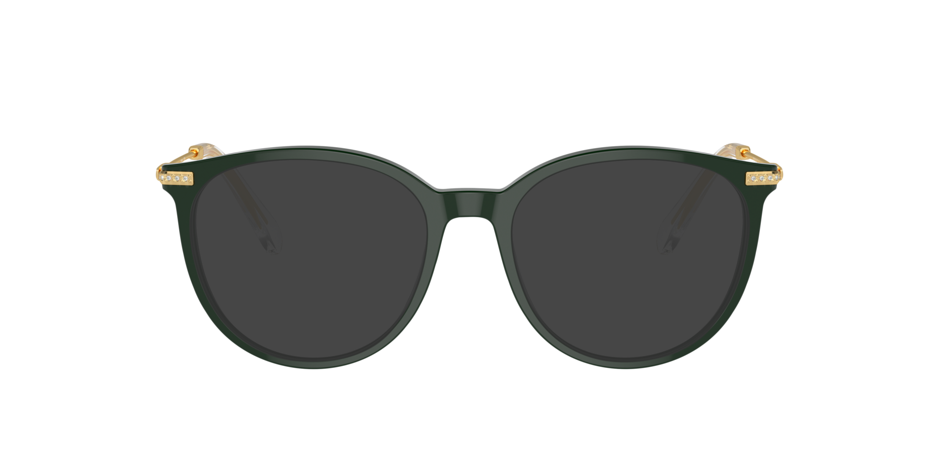 SK2009 Grün AcetatEyeglass Frames von B24, mit getönten Gläsern