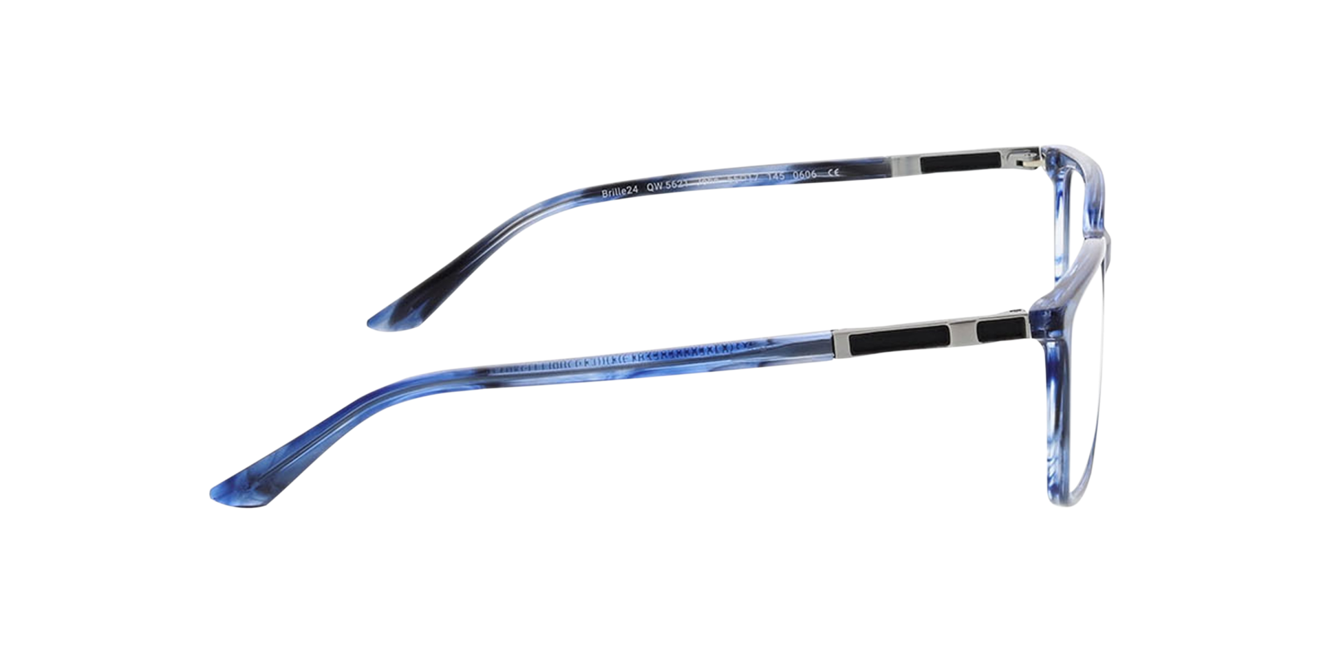 John Blauw Hoorn AcetaatEyeglass Frames van B24, Zijaanzicht