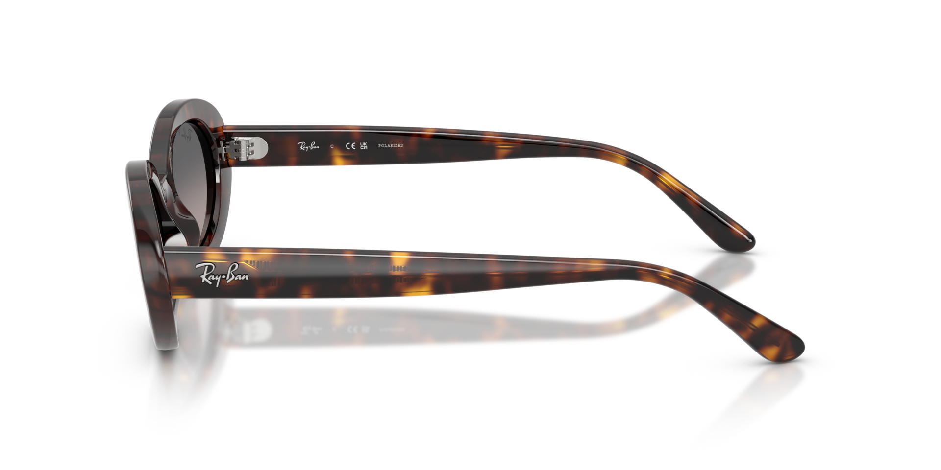 RB2223 Havana KunststofSunglass Frames van B24, Zijaanzicht