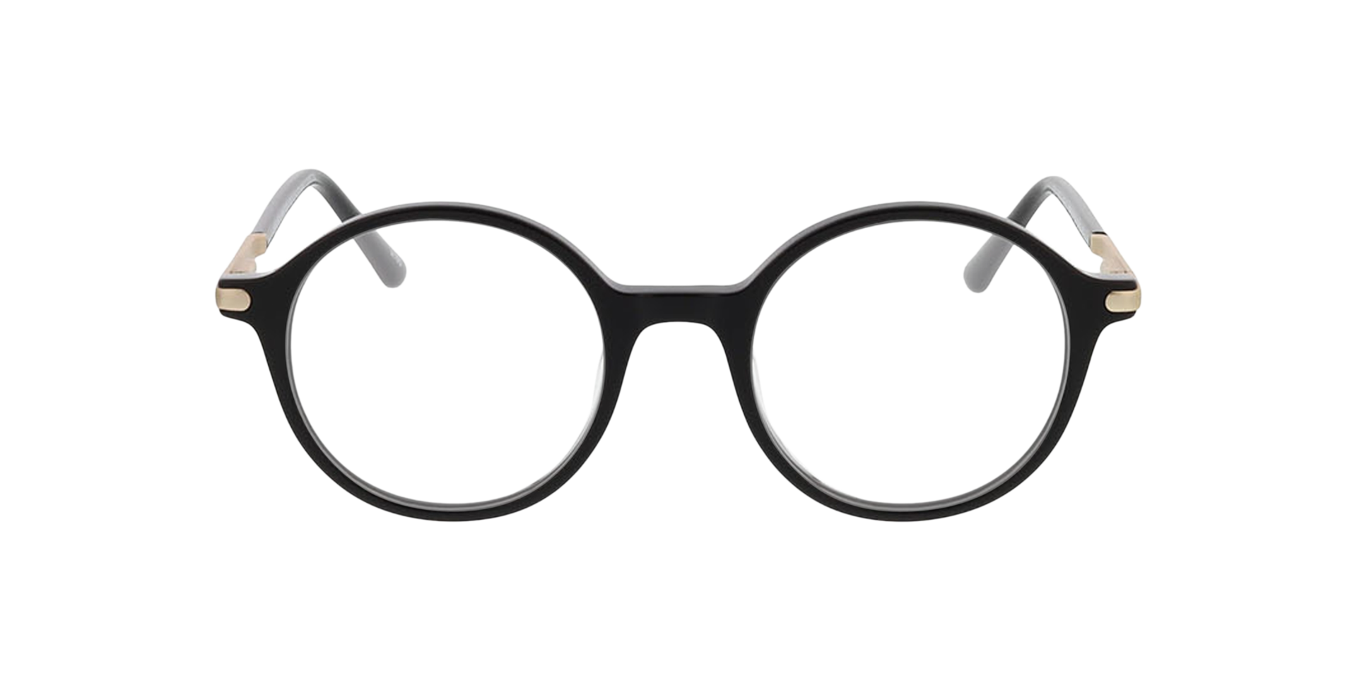 Schwarz Albany -  Acetate Brillen