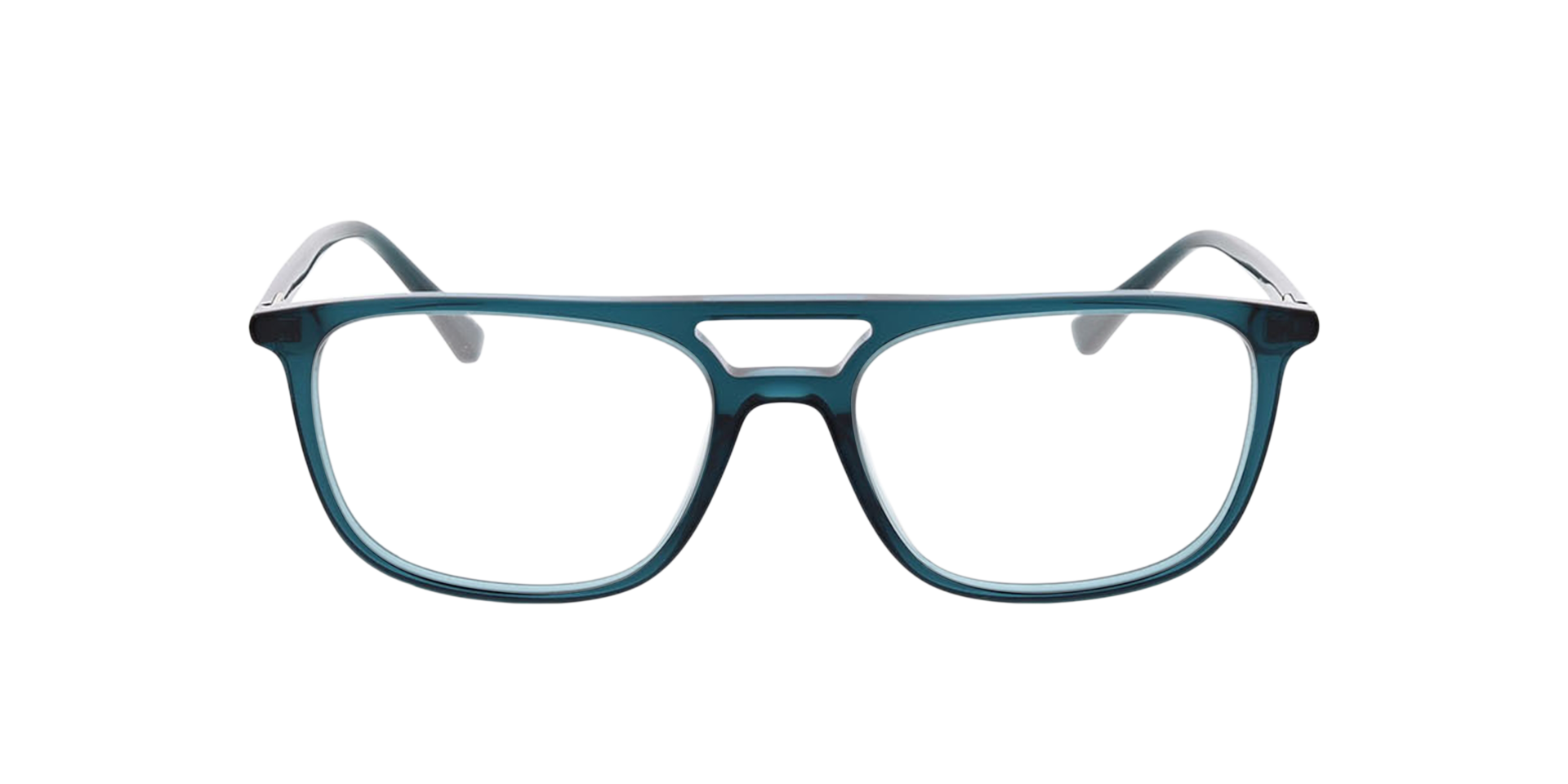 Adelaide Crystal Grün AcetatEyeglass Frames von B24, Vorderansicht