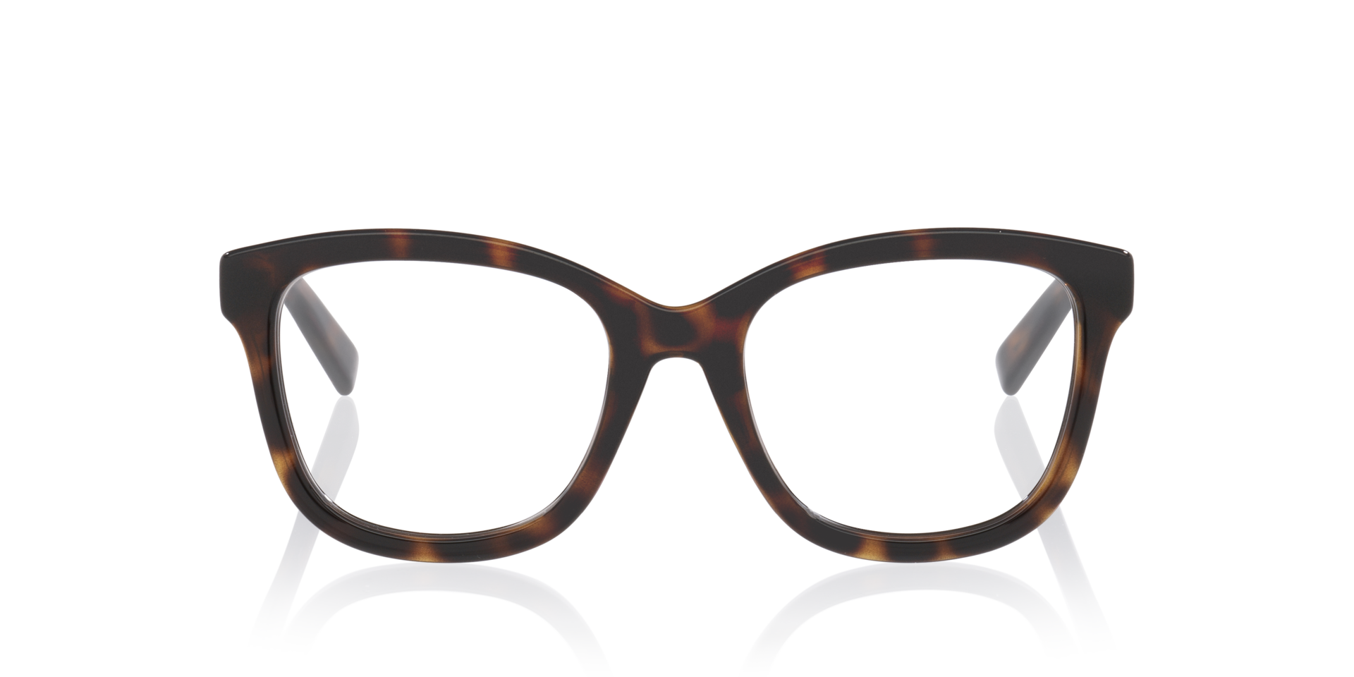 GG2104O Tortoise KunststofEyeglass Frames van B24, Vooraanzicht