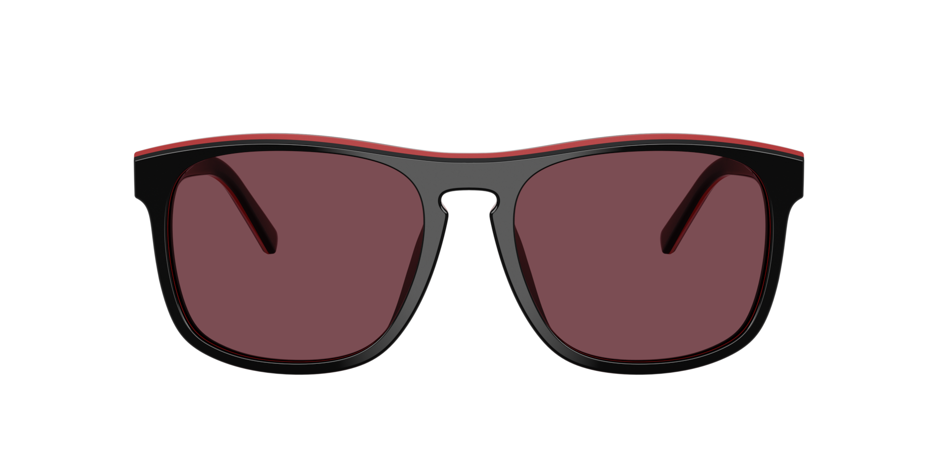 Shiny Black/Red/Black FZ6020U - Acetate Sonnenbrillen Shiny Black/Red/Black FZ6020U - Acetate Sonnenbrillen