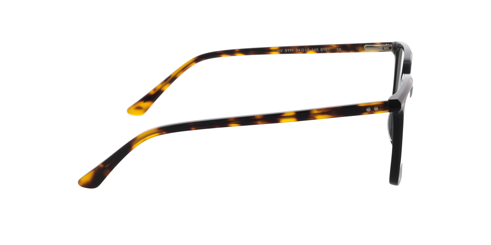Lewis Schwarz AcetatEyeglass Frames von B24, Seitenansicht