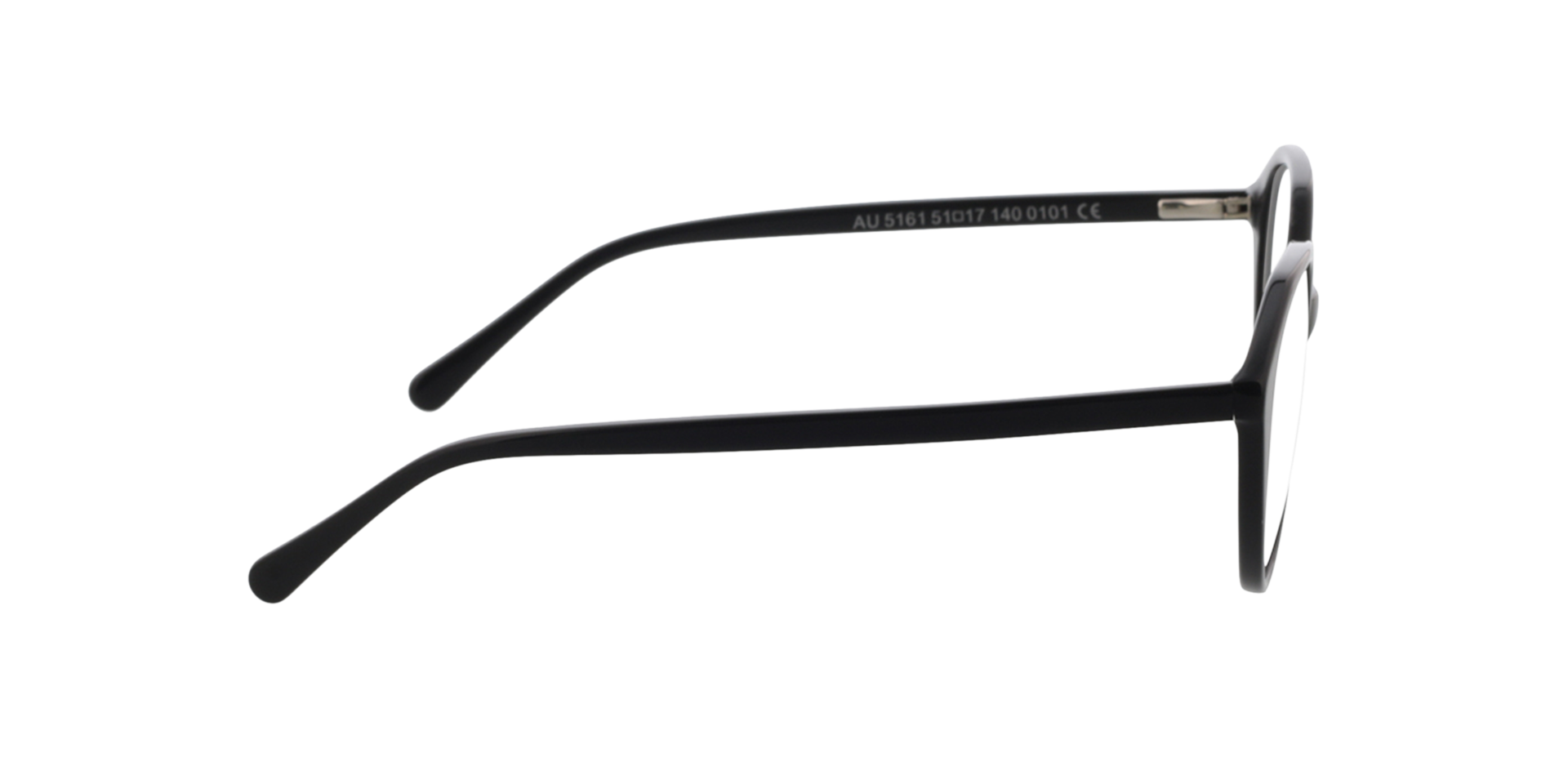 Sabine Zwart AcetaatEyeglass Frames van B24, Zijaanzicht