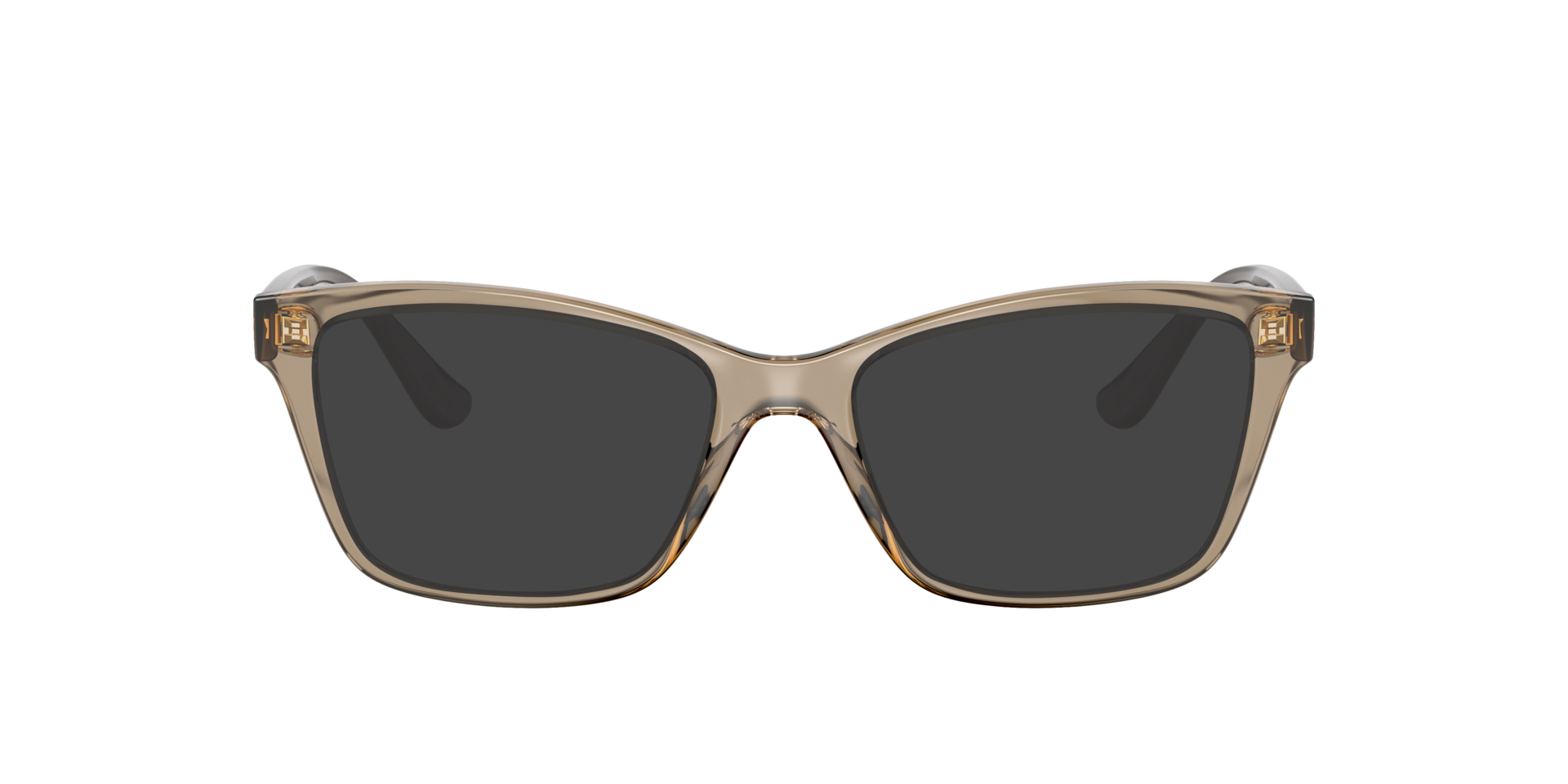 VO5420 Braun transparent KunststoffEyeglass Frames von B24, mit getönten Gläsern