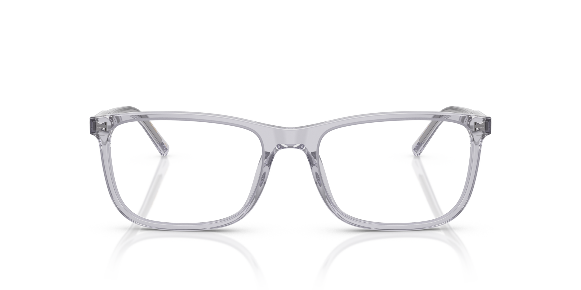 DG3427 Transparant grijs AcetaatEyeglass Frames van B24, Vooraanzicht