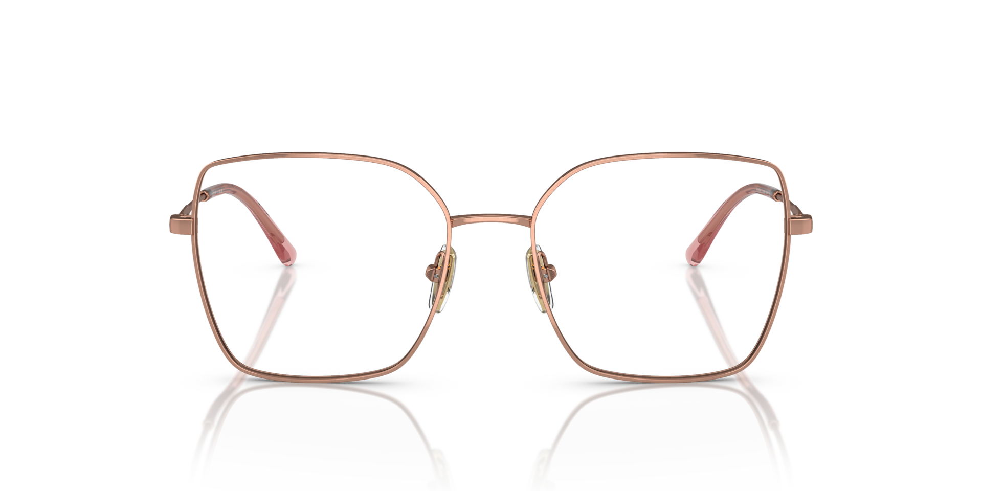 VO4274 Rotgold MetallEyeglass Frames von B24, Vorderansicht
