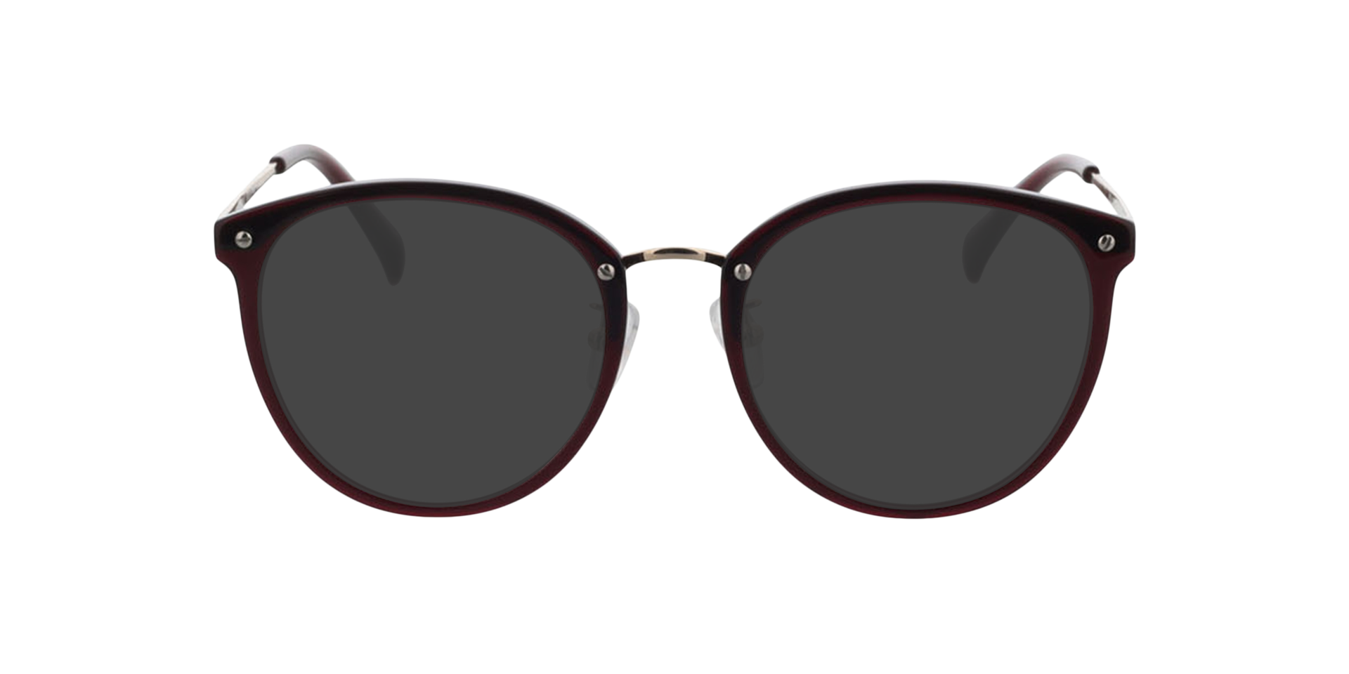 Rood / goud Charlotte -  Acetate Zonnebrillen