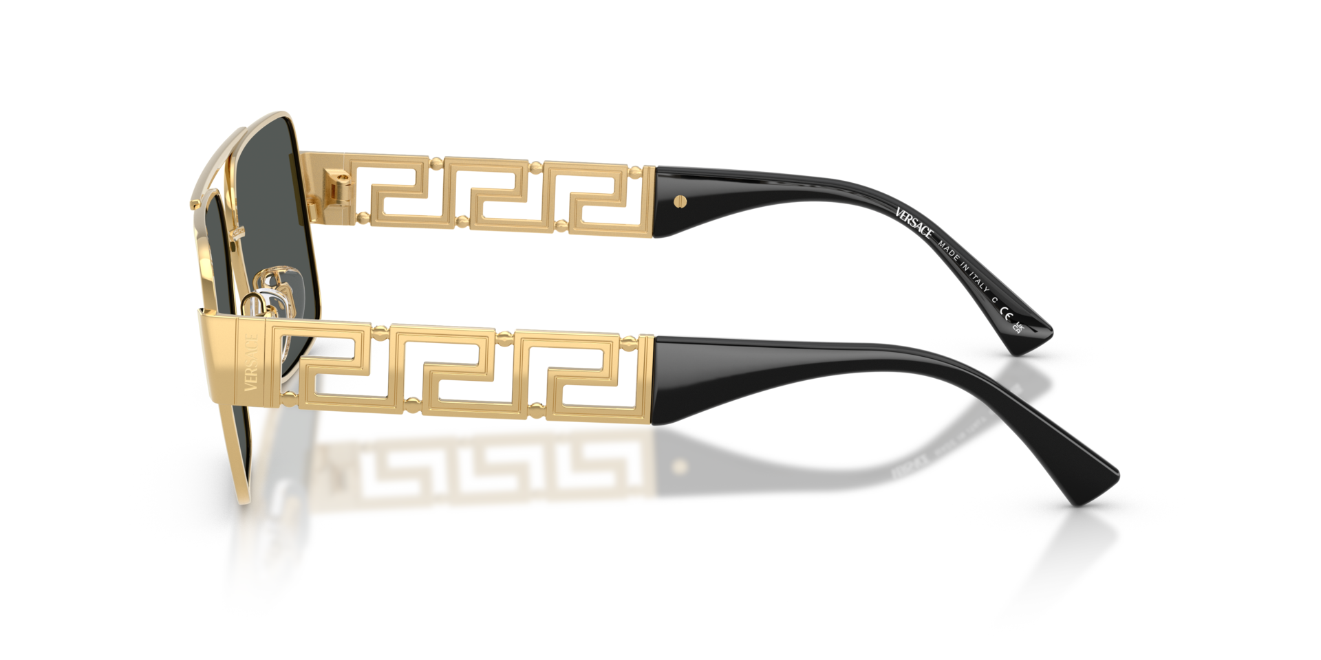 VE2290 Gold MetallSunglass Frames von B24, Seitenansicht