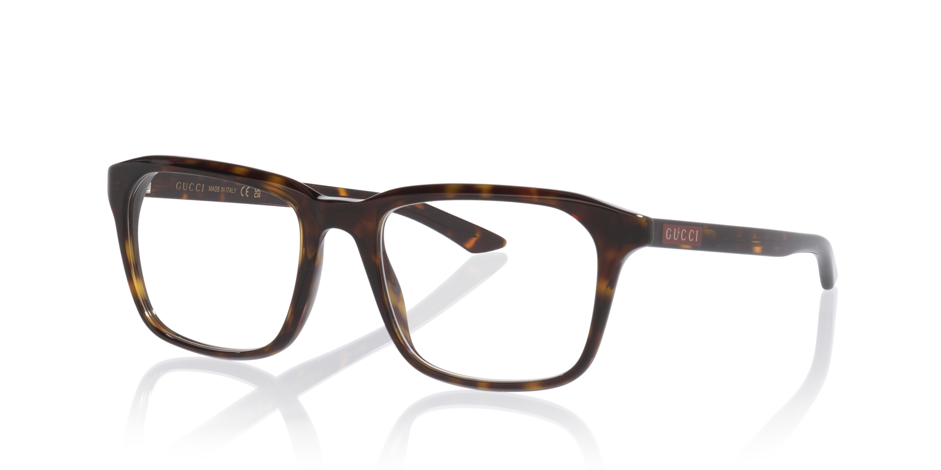 Gg2081O Tortoise AcetaatEyeglass Frames van B24, Hoekweergave