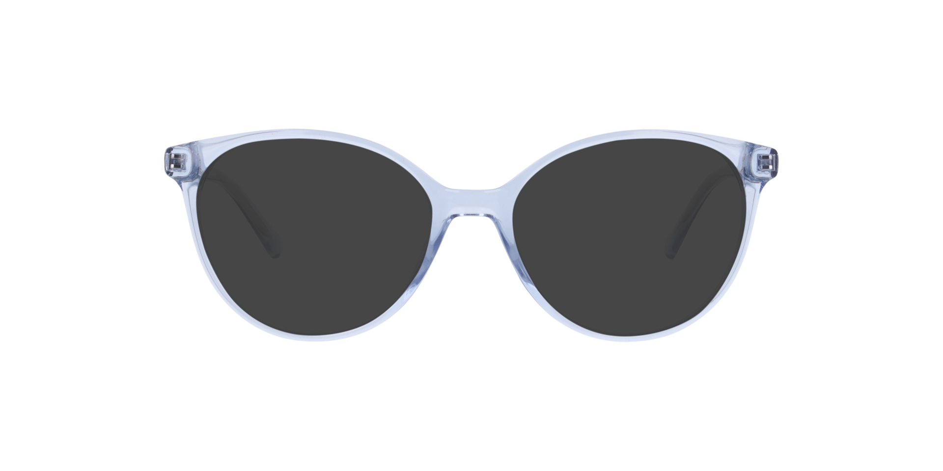 Bergen Kristal lichtblauw KunststofEyeglass Frames van B24, met getinte lenzen