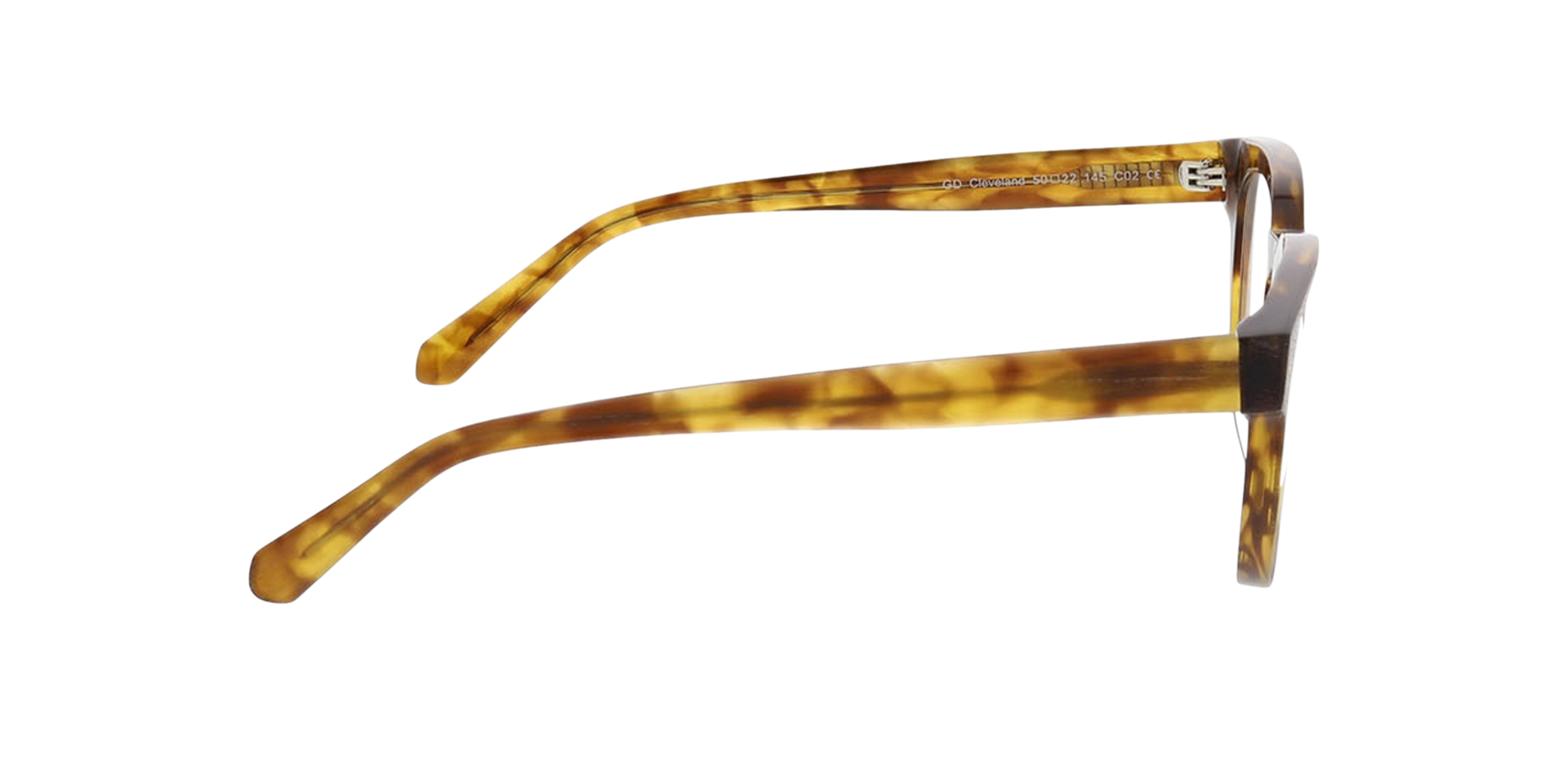Cleveland Havana AcetatEyeglass Frames von B24, Seitenansicht