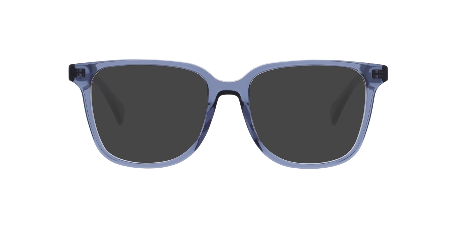 Paxton Crystal Grey & Blue AcetaatEyeglass Frames van B24, met getinte lenzen