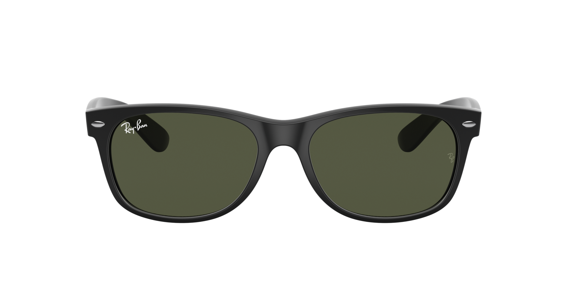 RB2132 Rubber Black KunststoffSunglass Frames von B24, mit getönten Gläsern